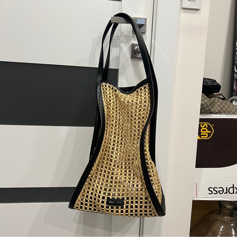 Khaite Raffia Tote Bag